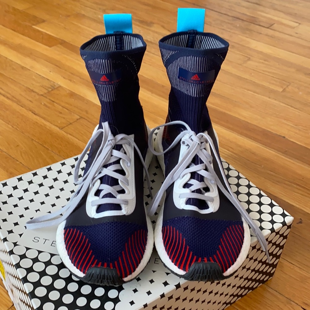 Stella McCartney high top running shoes